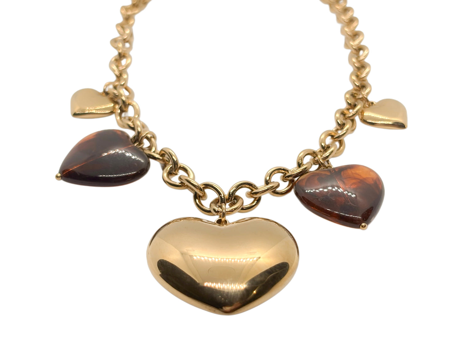 Collar Corazón de Ámbar