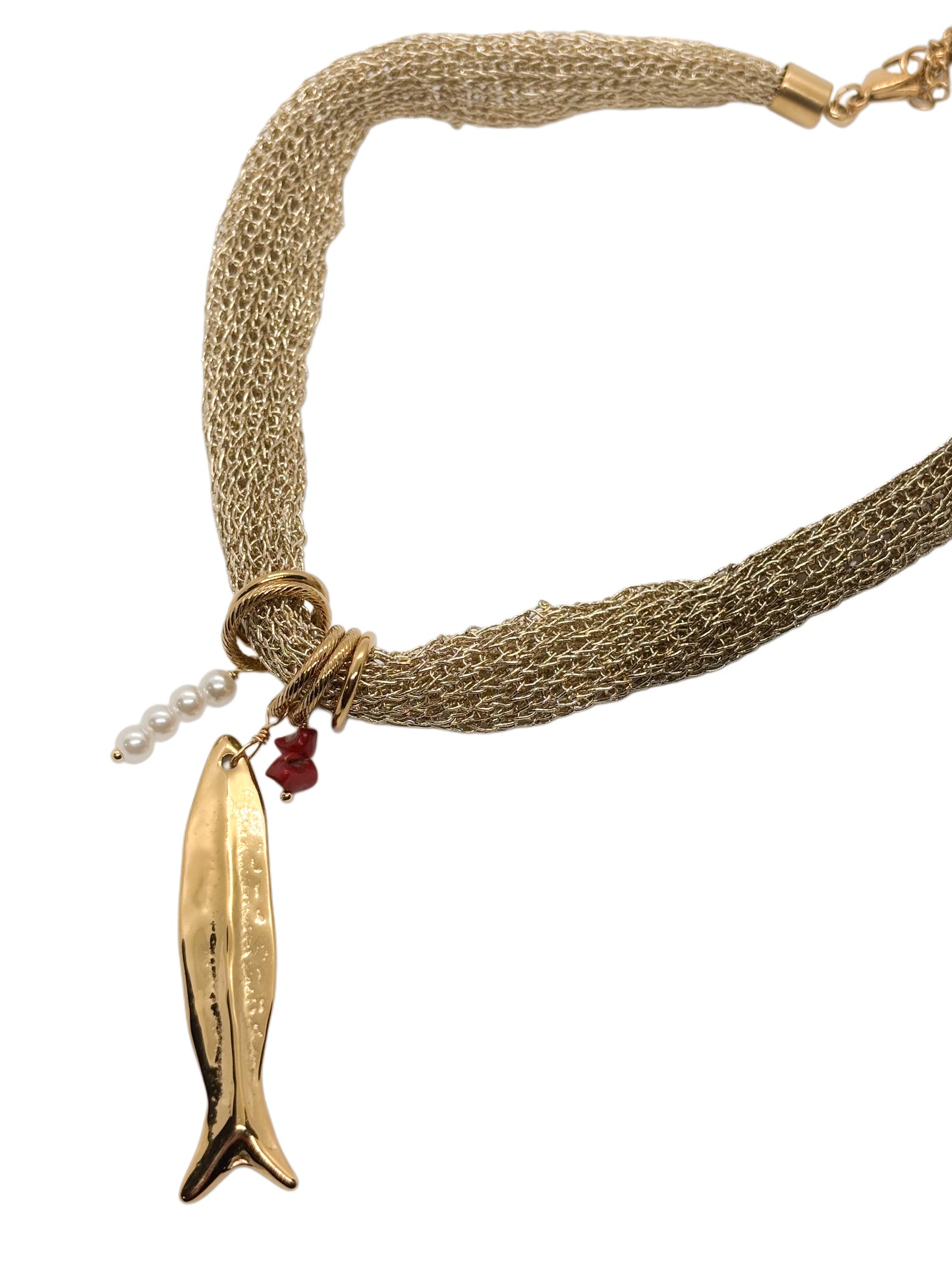 Collar Gold Dorada